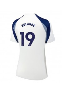 Tottenham Hotspur Dominic Solanke #19 Jalkapallovaatteet Naisten Kotipaita 2025-26 Lyhythihainen
